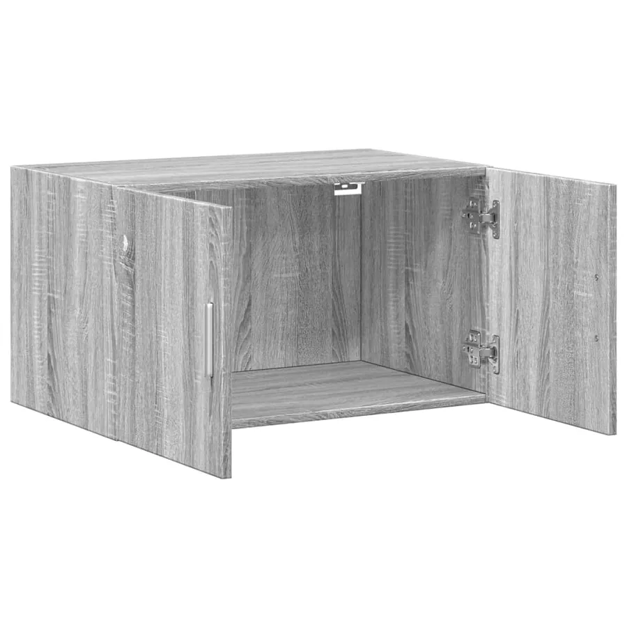 Armoire murale sonoma gris 70x42,5x40 cm bois d'ingénierie - 7