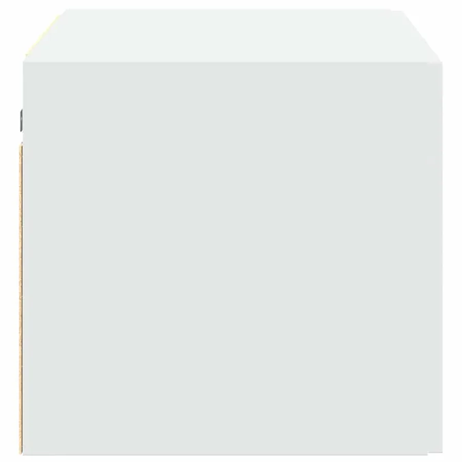 Armoire murale blanc 70x42,5x40 cm bois d'ingénierie - 5