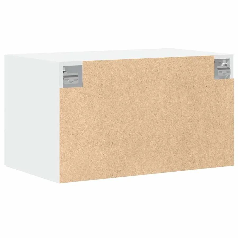 Armoire murale blanc 70x42,5x40 cm bois d'ingénierie - 6
