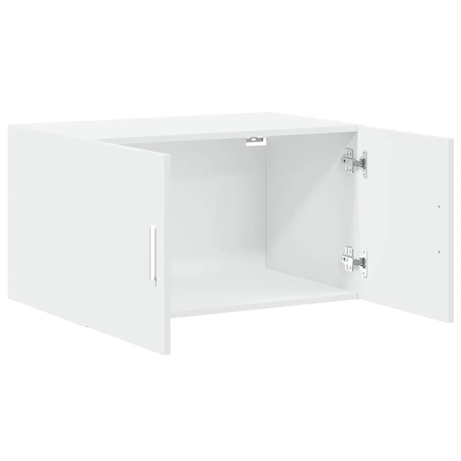 Armoire murale blanc 70x42,5x40 cm bois d'ingénierie - 7