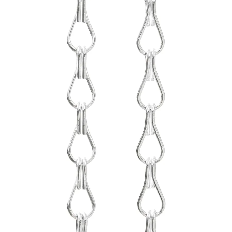 Moustiquaire de porte à chaîne 80x212 cm aluminium - 4