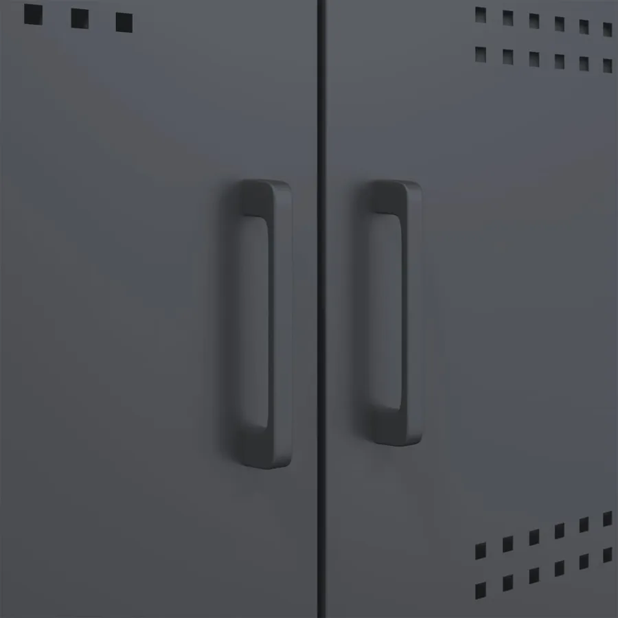 Meubles TV 2 pcs anthracite 68x39x50,5 cm acier - 13