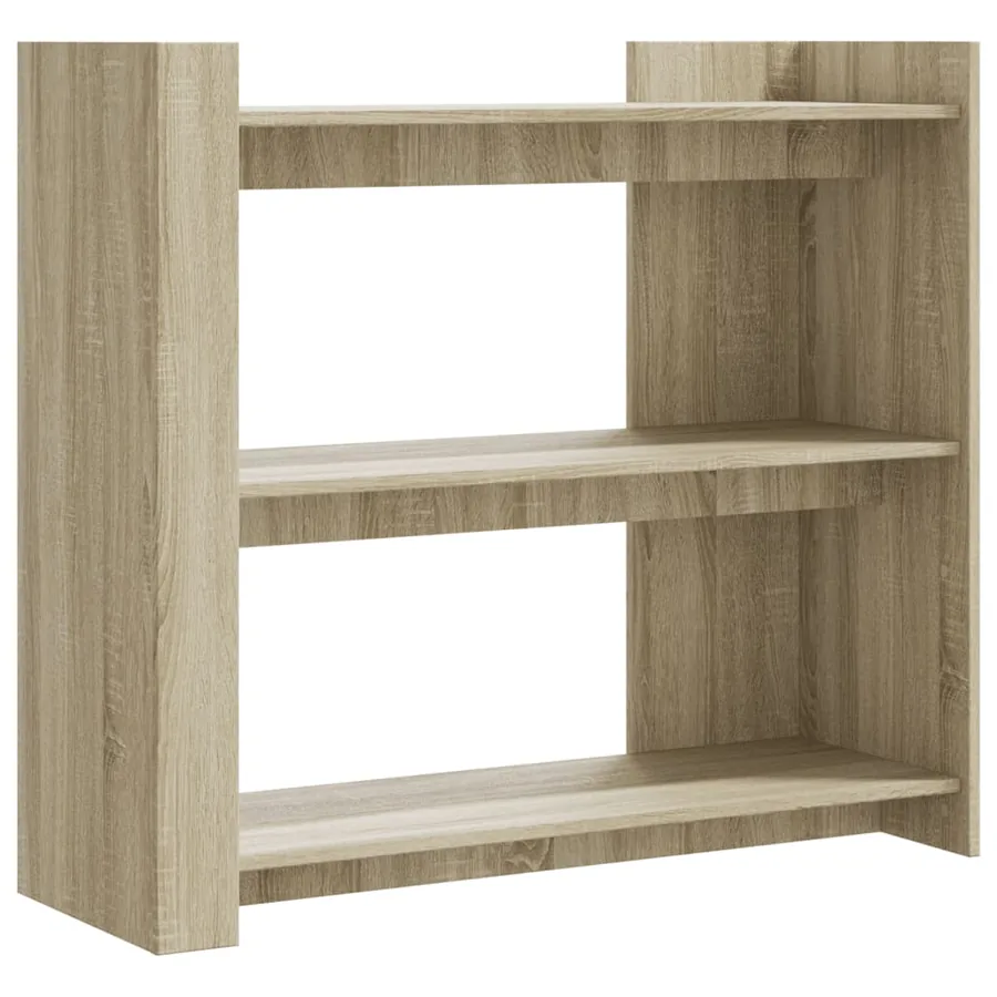 Table console chêne sonoma 100x35x90 cm bois d'ingénierie - 2