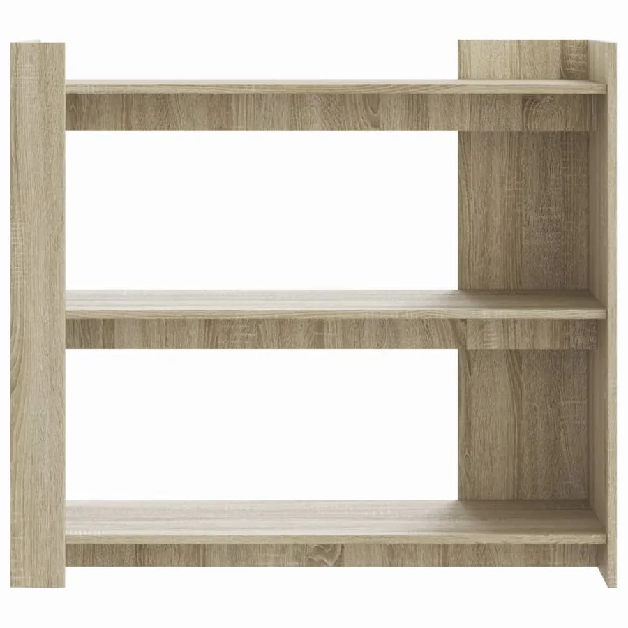 Table console chêne sonoma 100x35x90 cm bois d'ingénierie - 4