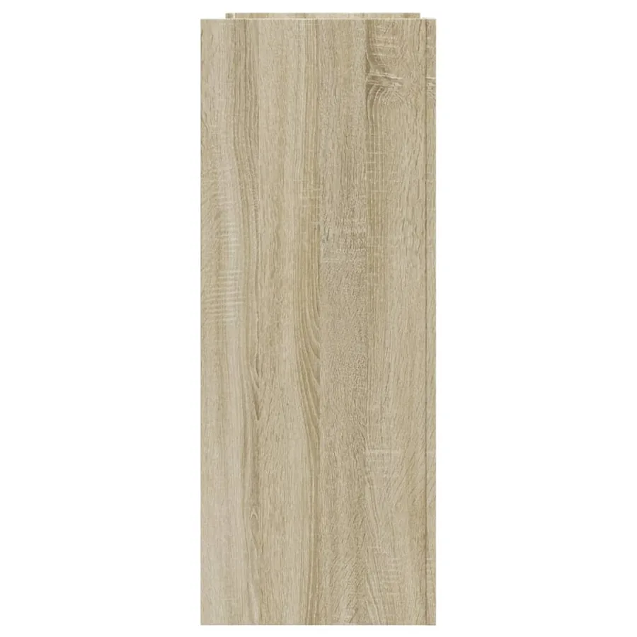 Table console chêne sonoma 100x35x90 cm bois d'ingénierie - 5