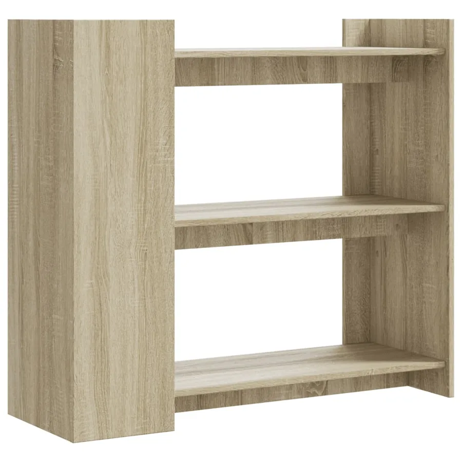 Table console chêne sonoma 100x35x90 cm bois d'ingénierie - 6