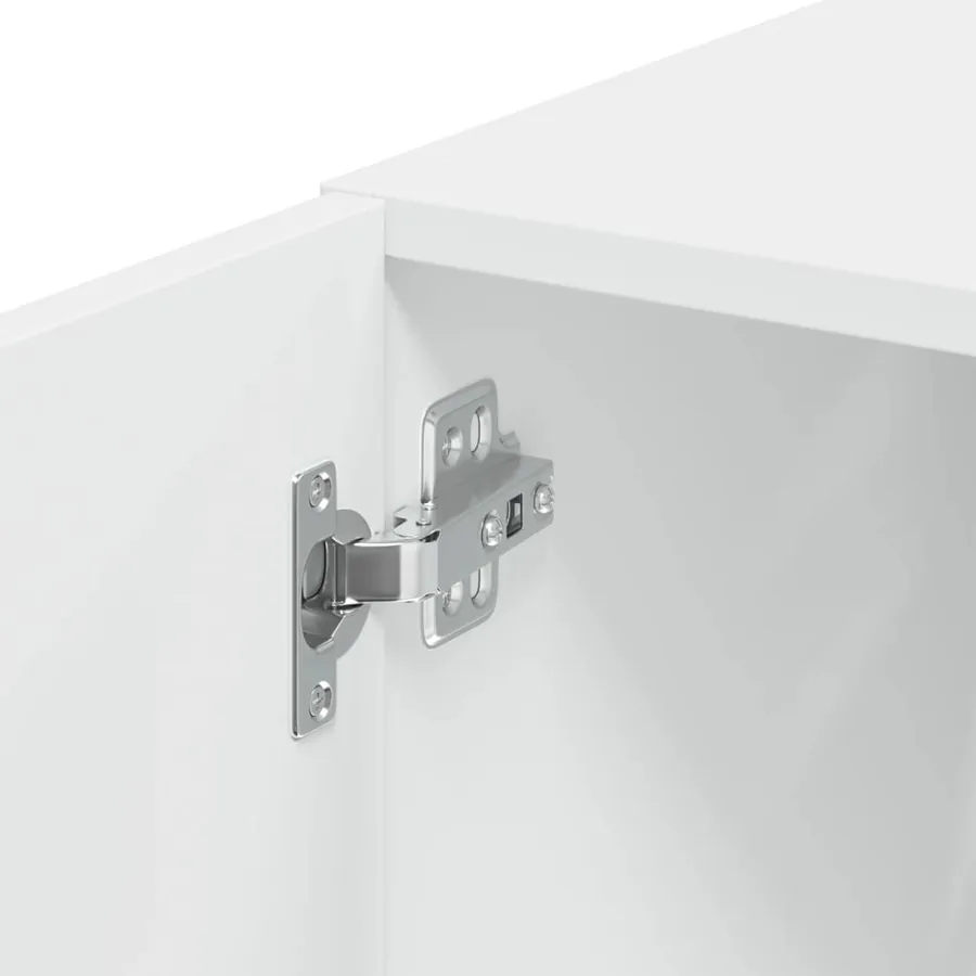 Armoire de rangement mince blanc 45x42,5x225 cm - 10