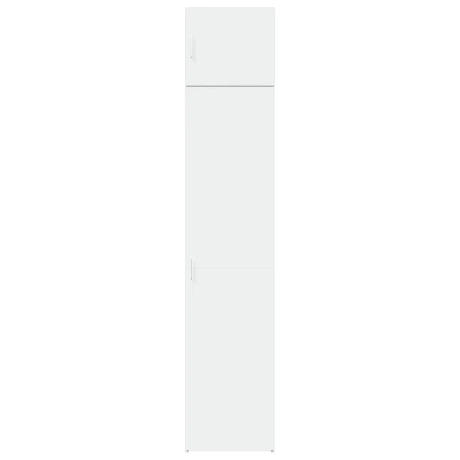 Armoire de rangement mince blanc 45x42,5x225 cm - 4