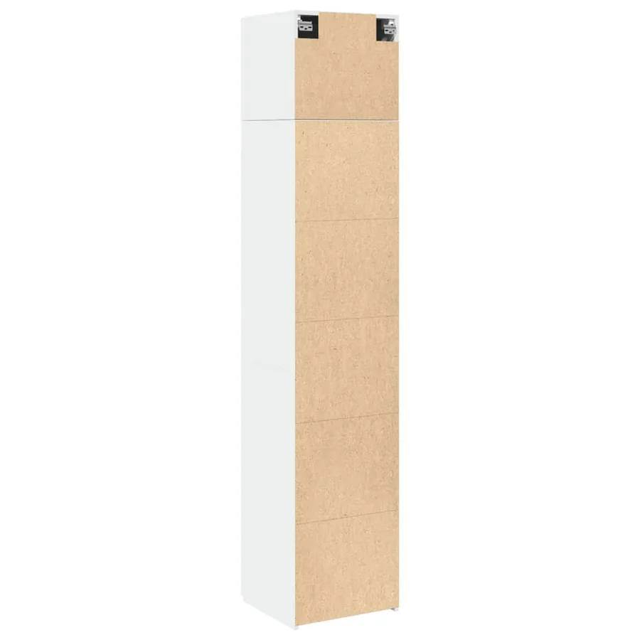 Armoire de rangement mince blanc 45x42,5x225 cm - 8