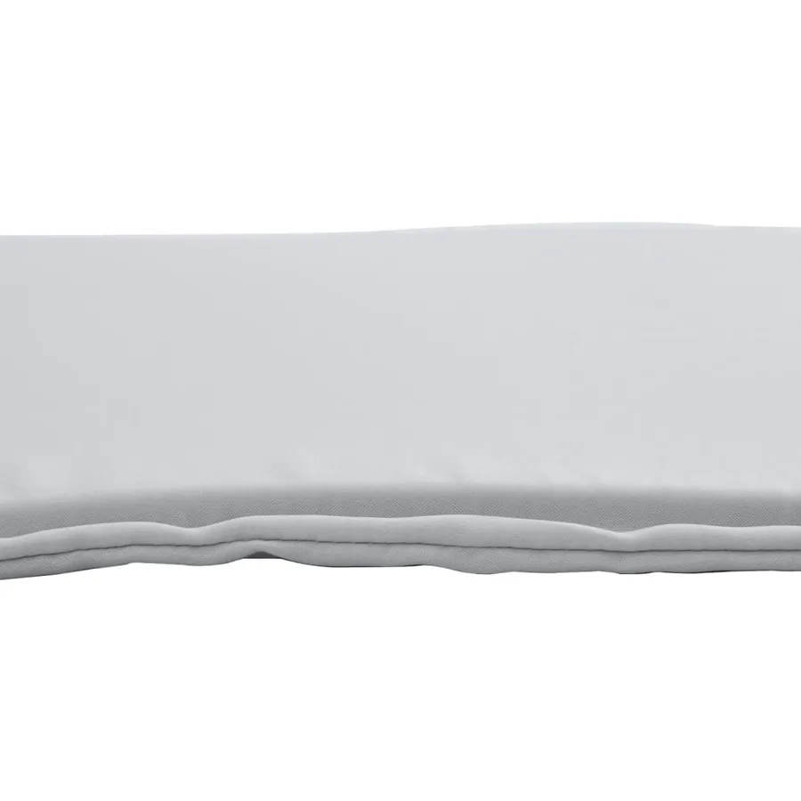 Coussins de siège de jardin lot de 4 gris clair 45x45x2cm carré - 7