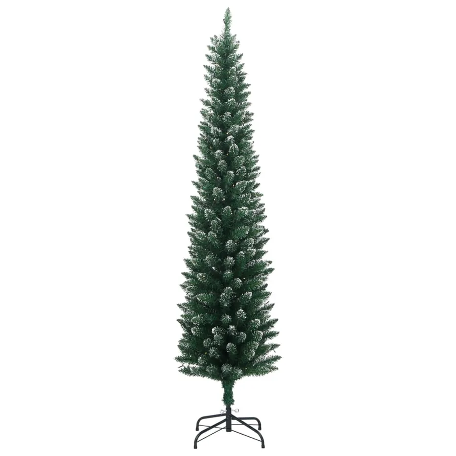 Sapin de Noël artificiel mince 150 LED 120 cm - 3