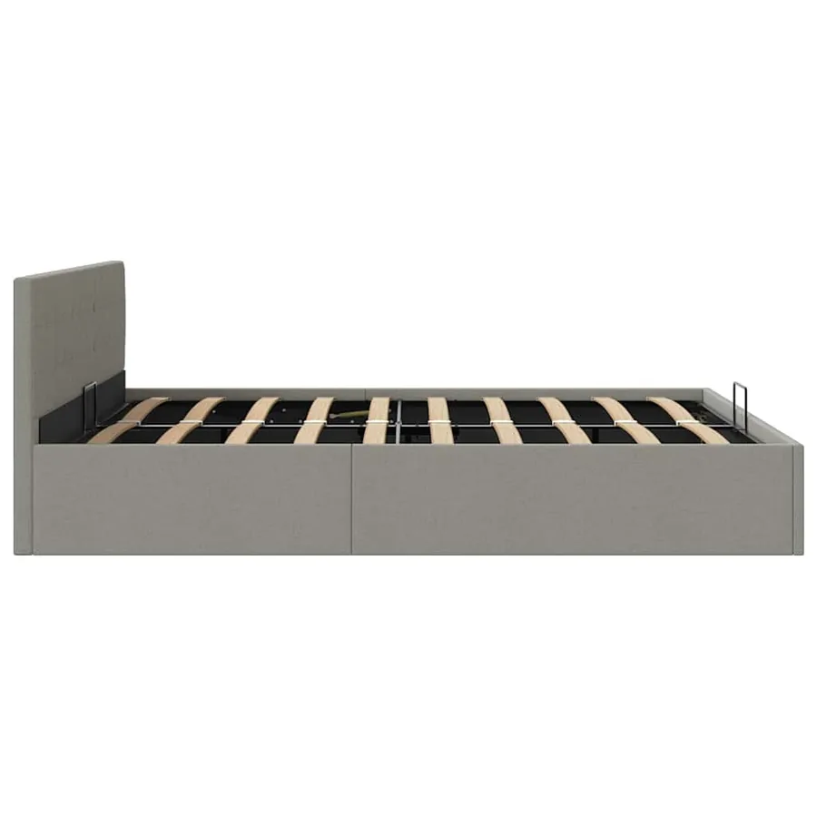Cadre de lit à rangement hydraulique sans matelas 160x200 cm - 6
