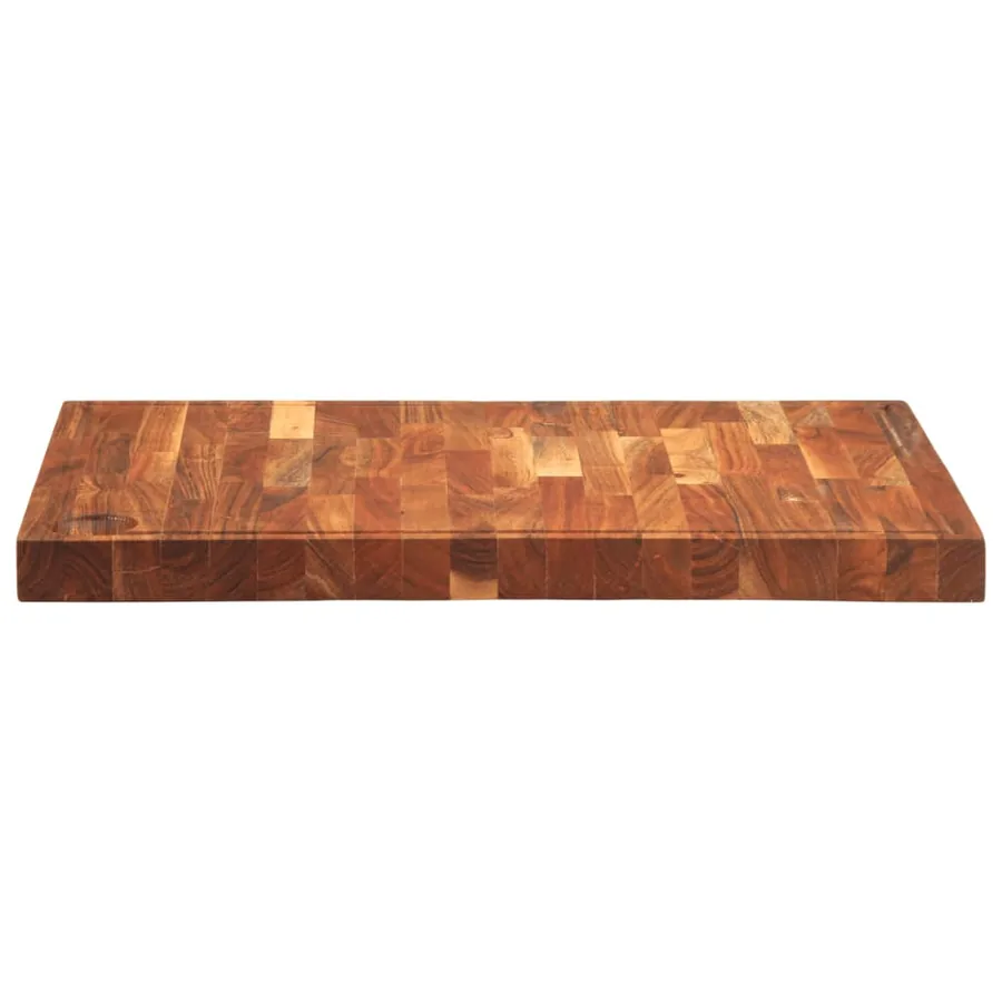 Planche à découper 60x42x4 cm bois d'acacia massif - 4