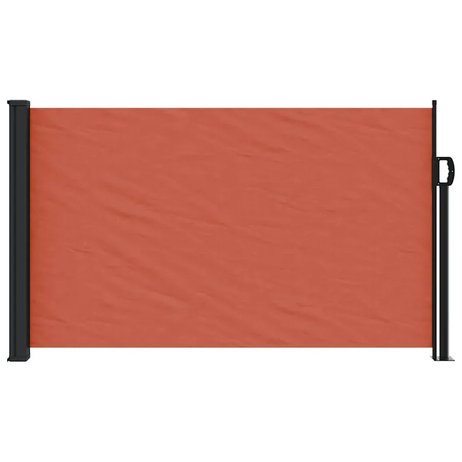 Auvent latéral rétractable terre cuite 120x600 cm - 3