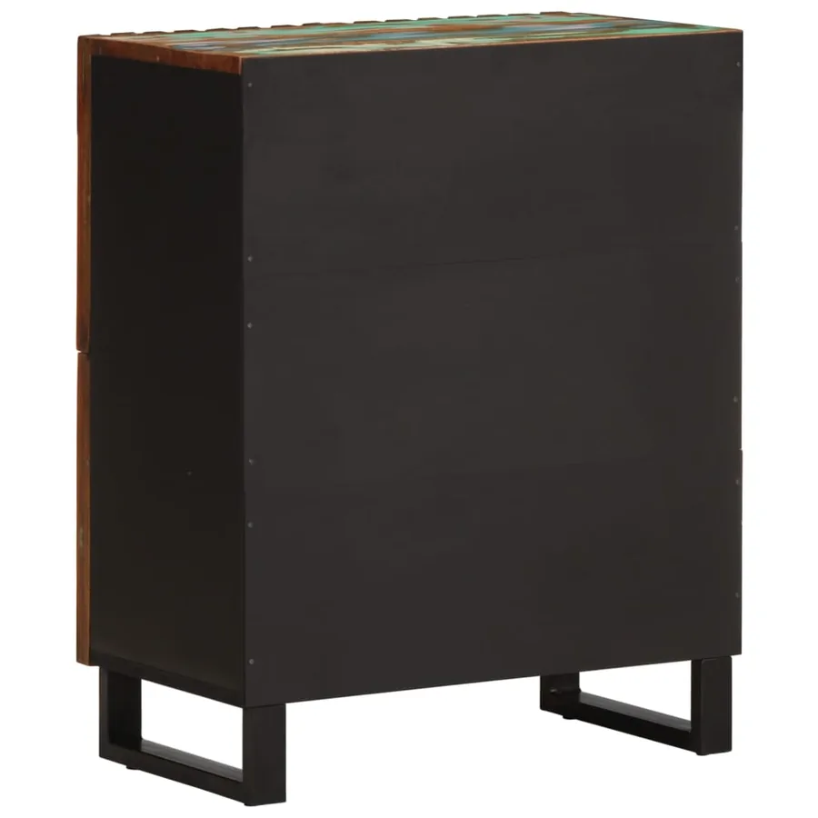 Buffet 60x34x75 cm bois d'acacia massif - 5