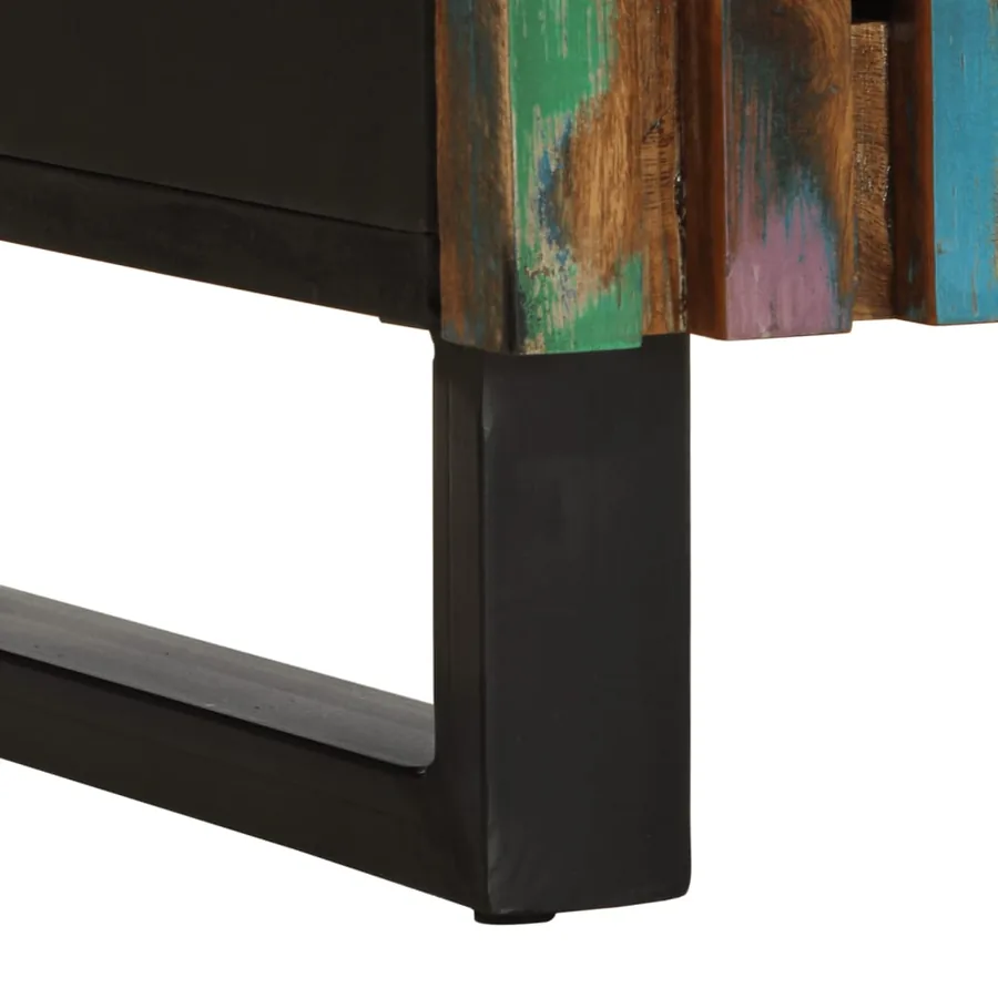 Buffet 60x34x75 cm bois d'acacia massif - 8