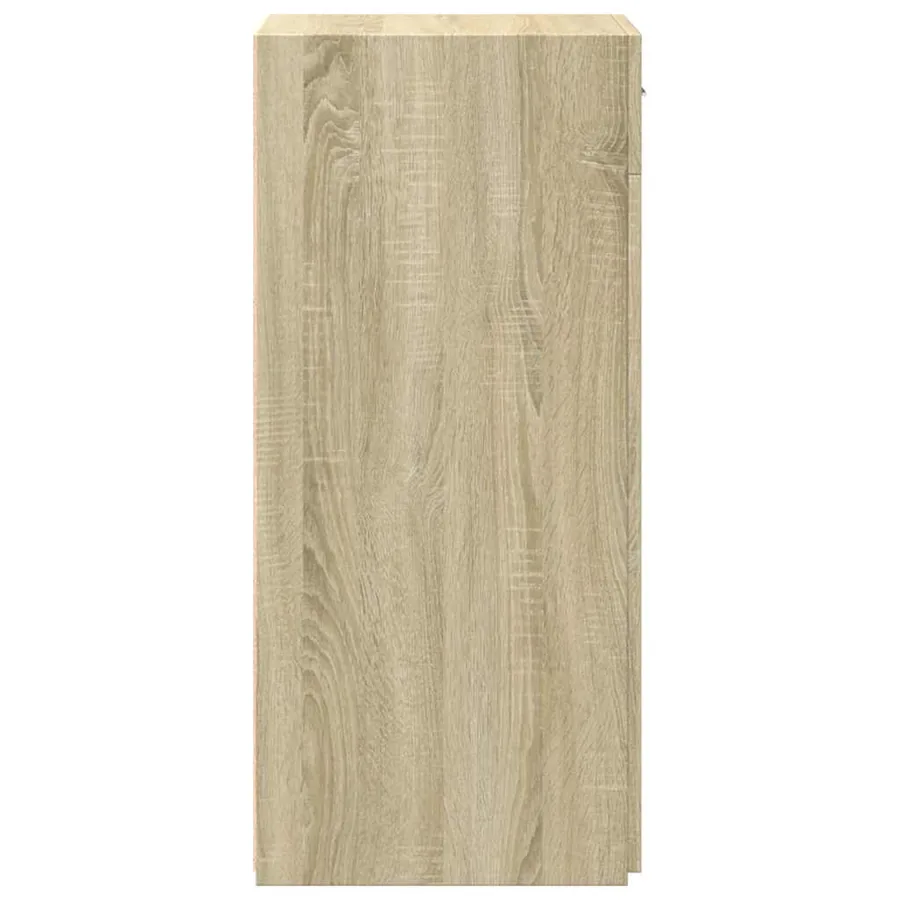 Buffet chêne sonoma 45x42,5x93 cm bois d'ingénierie - 5