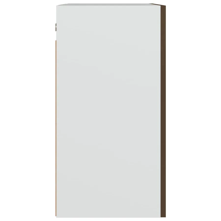 Armoire suspendue "Lyon" Chêne brun 50 x 31 x 60 cm Bois d'ingénierie - 5