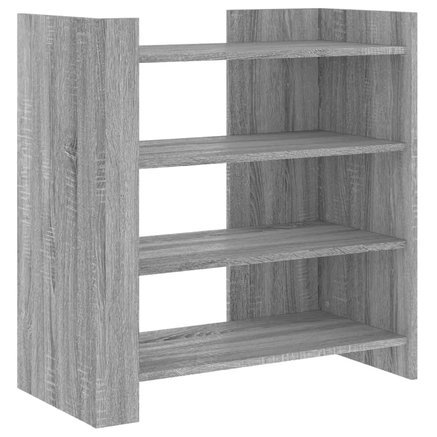 Buffet sonoma gris 73,5x35x75 cm bois d'ingénierie - 2