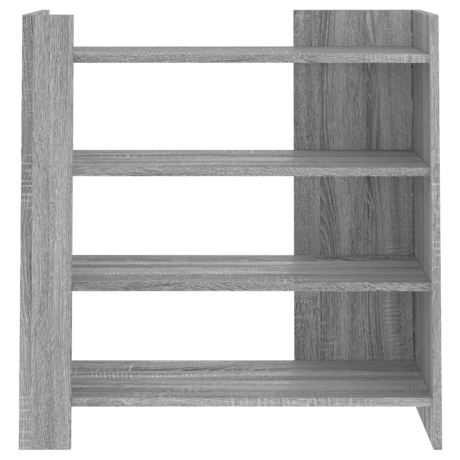 Buffet sonoma gris 73,5x35x75 cm bois d'ingénierie - 4