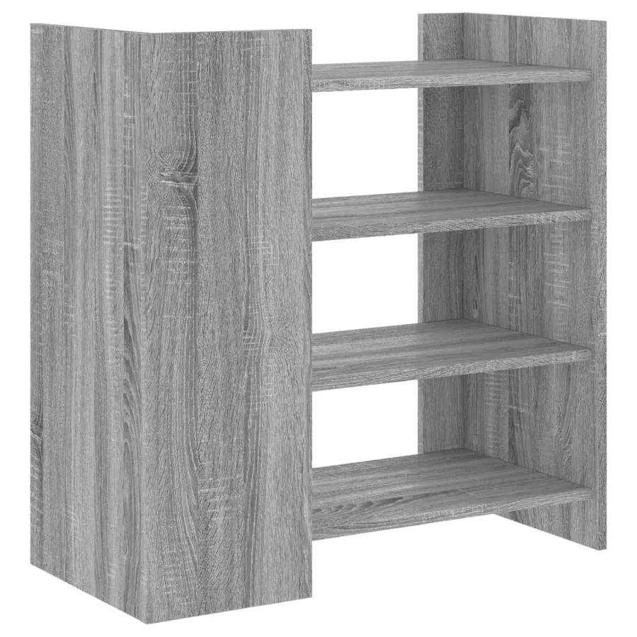 Buffet sonoma gris 73,5x35x75 cm bois d'ingénierie - 6