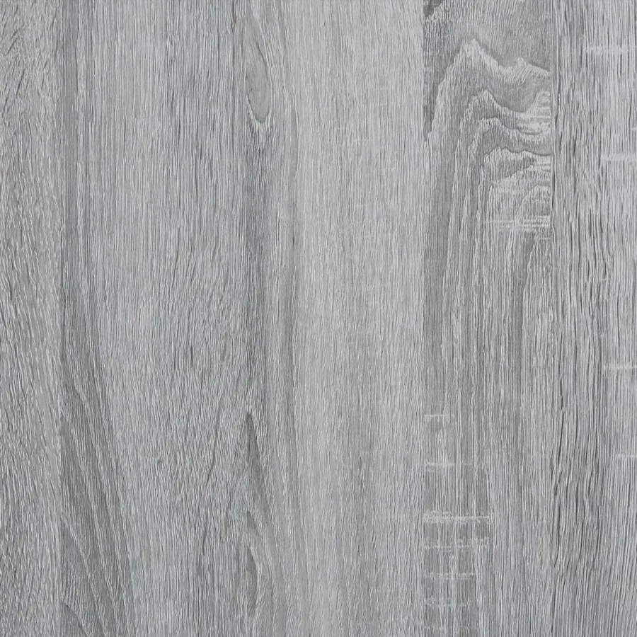 Buffet sonoma gris 73,5x35x75 cm bois d'ingénierie - 9