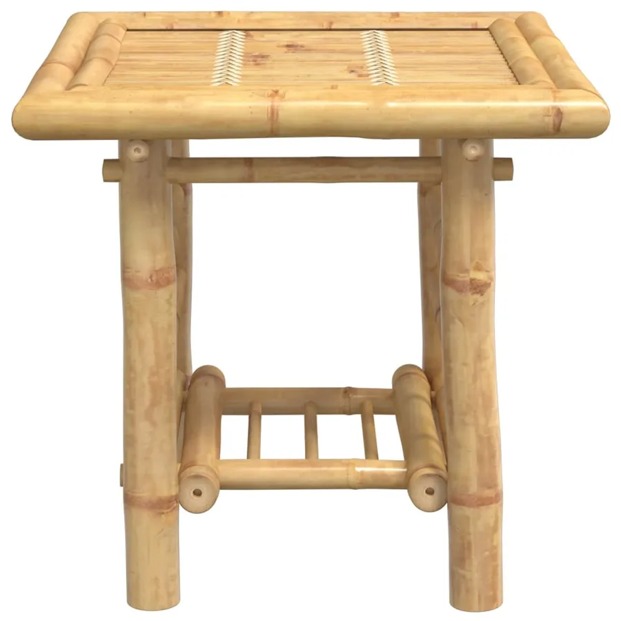 Table d’appoint 45x45x45 cm bambou - 3