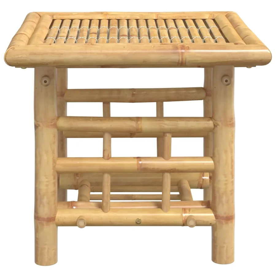 Table d’appoint 45x45x45 cm bambou - 4