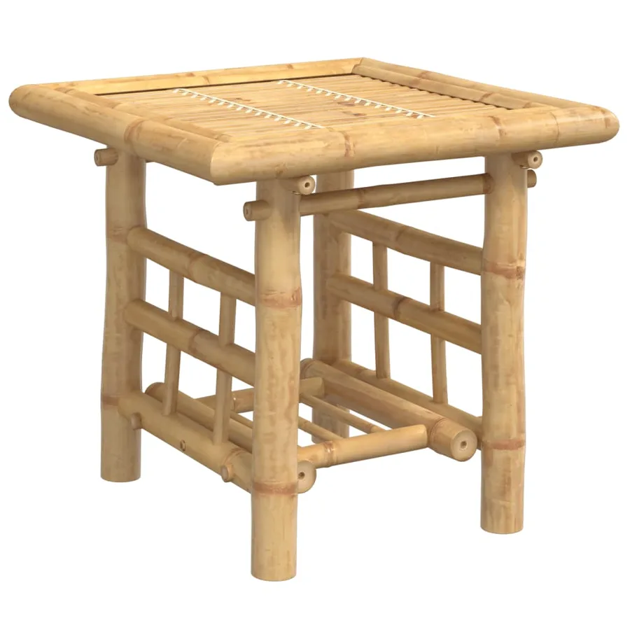 Table d’appoint 45x45x45 cm bambou - 5