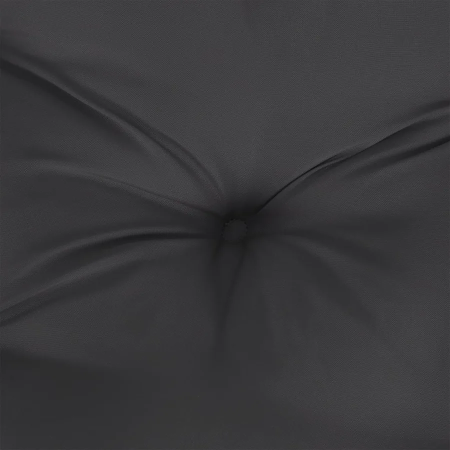 Coussins de banc jardin lot de 2 noir 150x50x7 cm tissu Oxford - 7