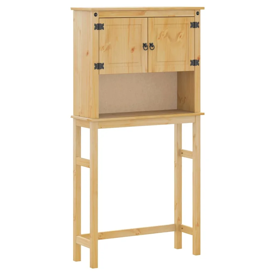 Armoire pour machine à laver salle de bain Corona pin massif - 2