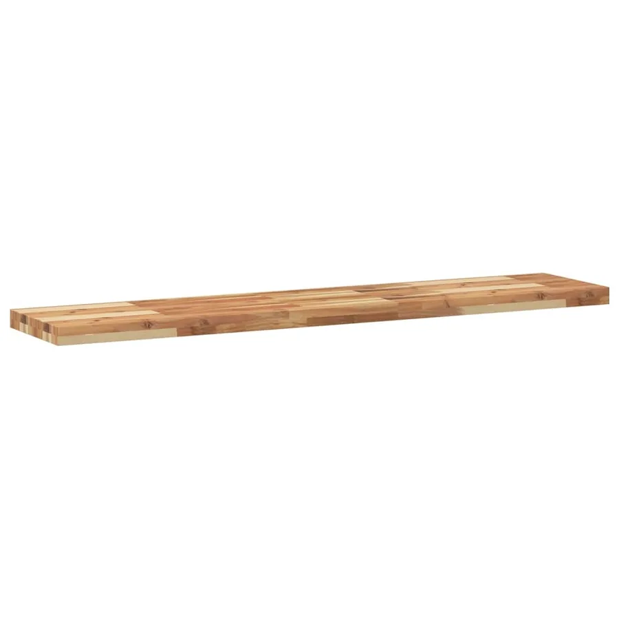 Étagères flottantes 3 pcs 140x30x4 cm acacia massif à l'huile - 6