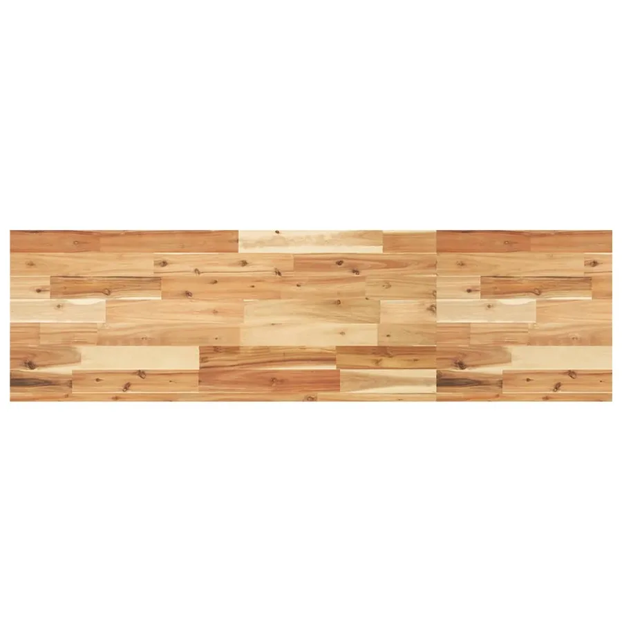 Étagères flottantes 4 pcs 140x40x4 cm acacia massif à l'huile - 7