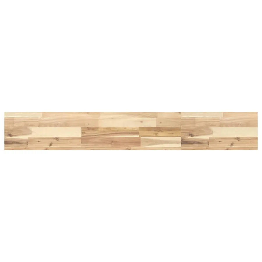 Étagères flottantes 2 pcs 120x20x4 cm acacia massif non traité - 7