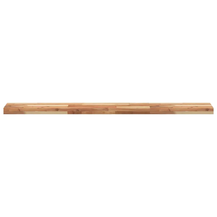 Étagères flottantes 2 pcs 140x20x4 cm acacia massif à l'huile - 4
