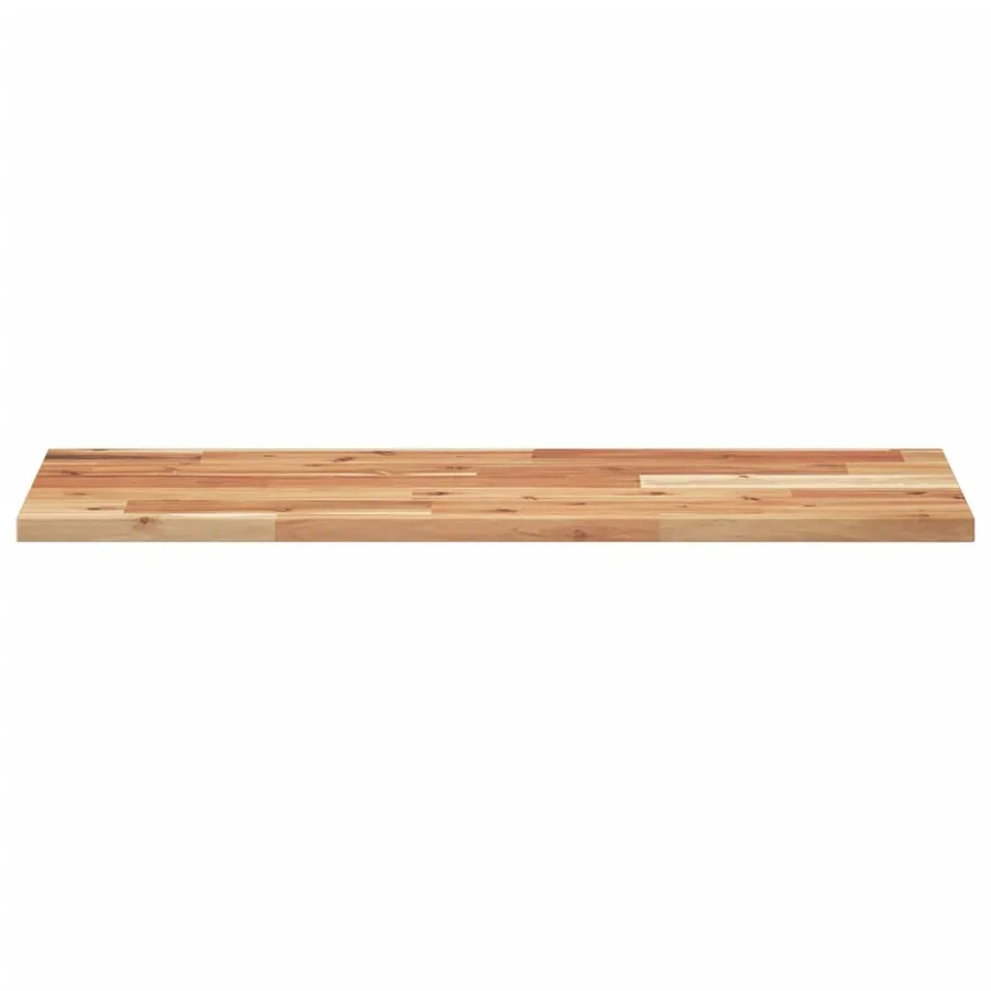 Étagère flottante 100x30x2 cm acacia massif finition à l'huile - 4