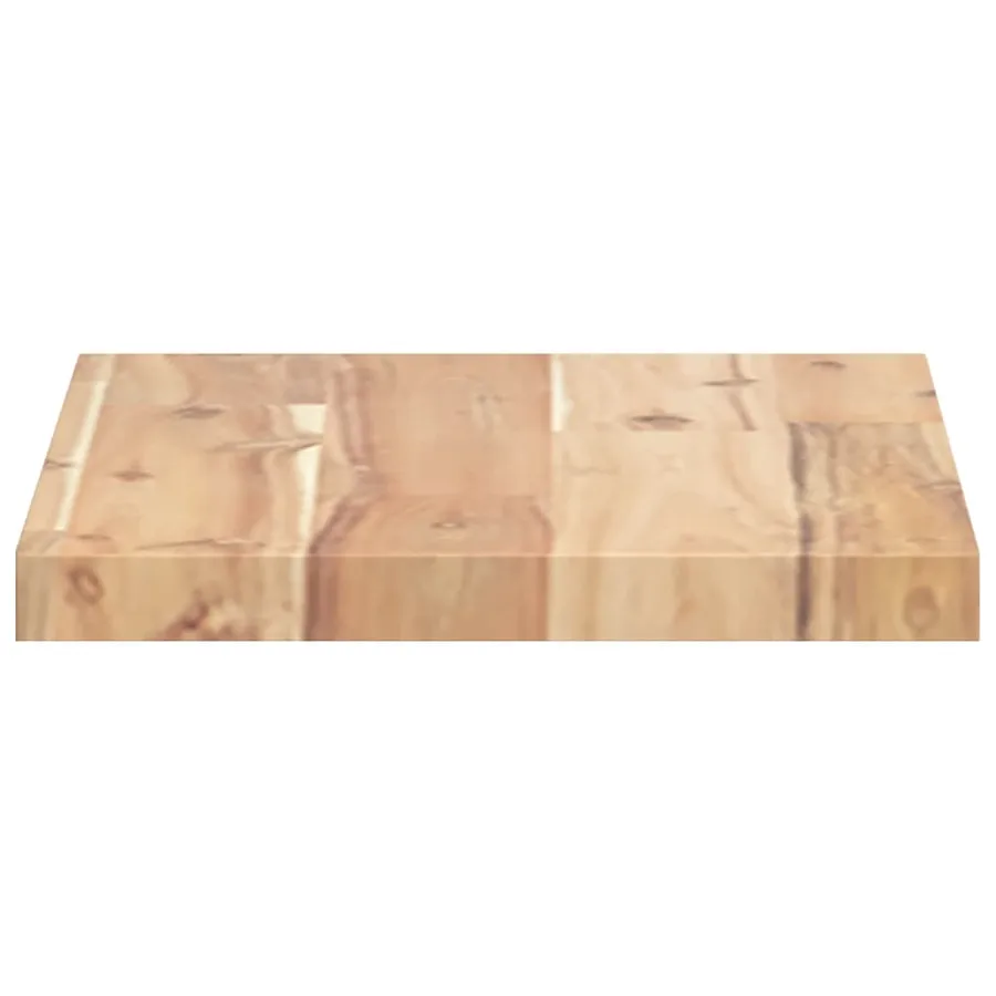 Étagères flottantes 2 pcs 40x20x2 cm acacia massif non traité - 5