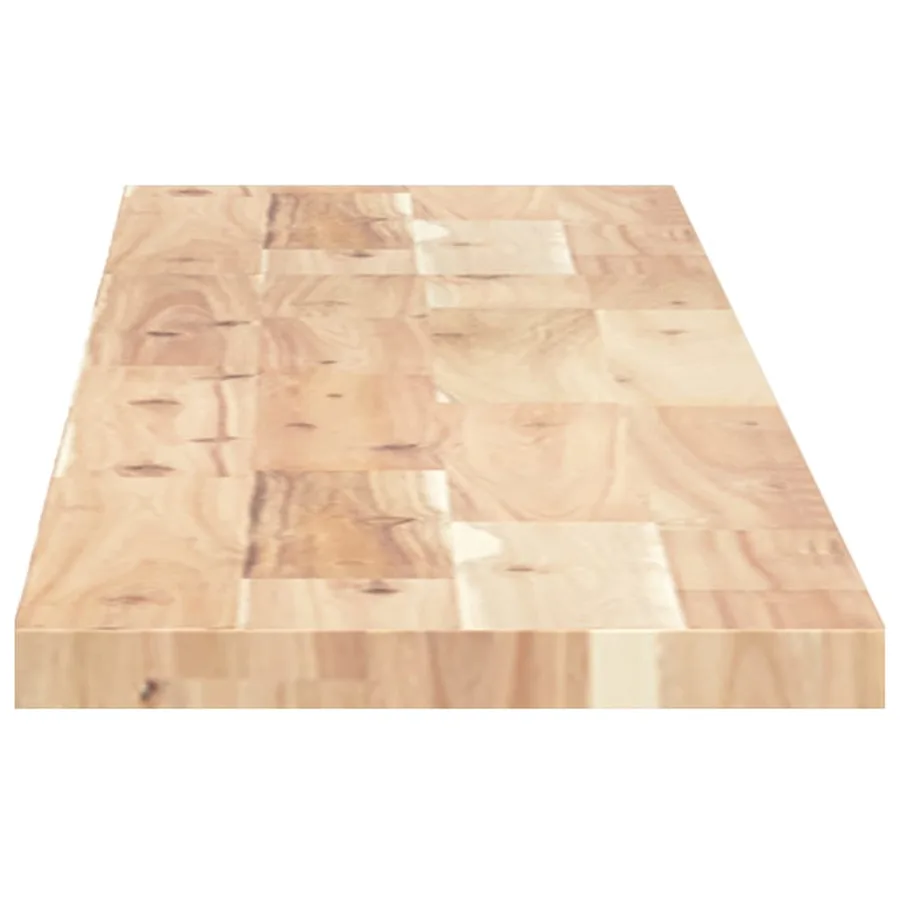 Étagères flottantes 2 pcs 160x20x2 cm acacia massif non traité - 5