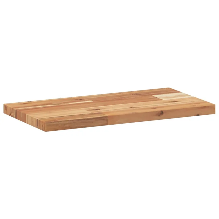 Étagères flottantes 4 pcs 60x20x2 cm acacia massif à l'huile - 6
