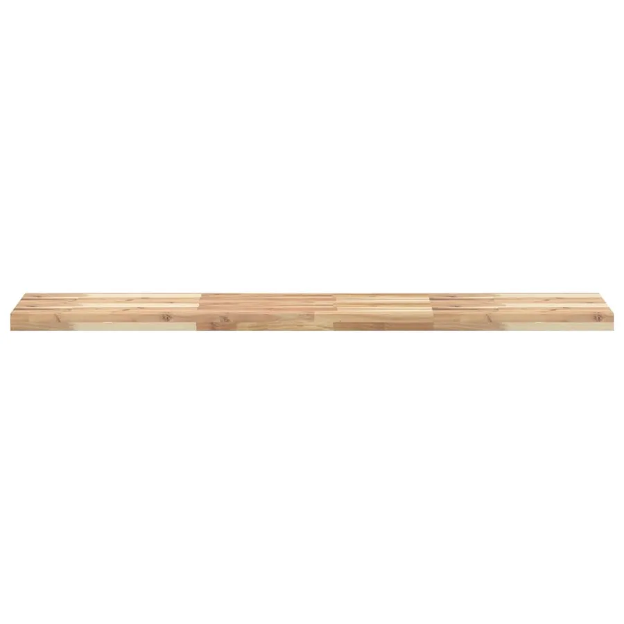 Étagères flottantes 2 pcs 140x30x4 cm acacia massif non traité - 4