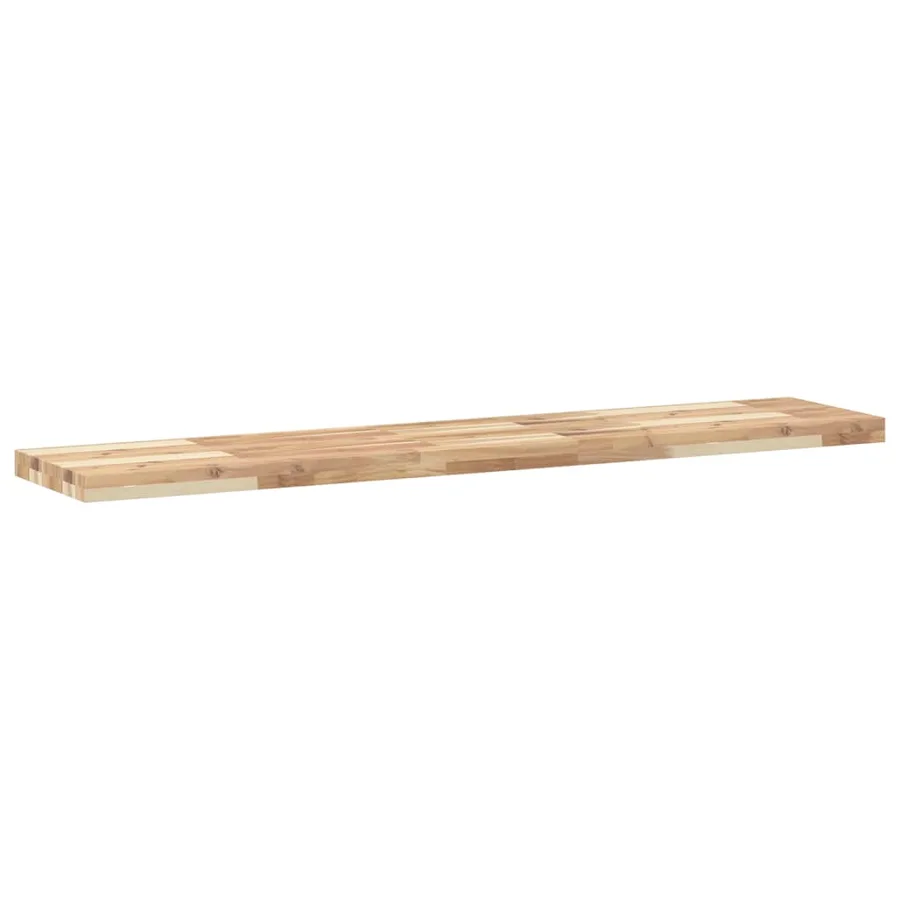 Étagères flottantes 2 pcs 140x30x4 cm acacia massif non traité - 6