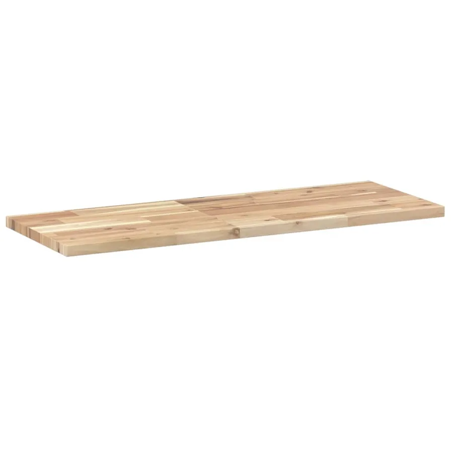 Étagères flottantes 2 pcs 100x30x2 cm acacia massif non traité - 3