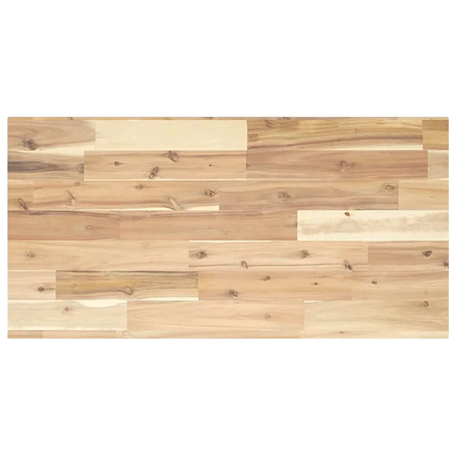 Étagère de vasque murale acier et bois massif d'acacia - 8