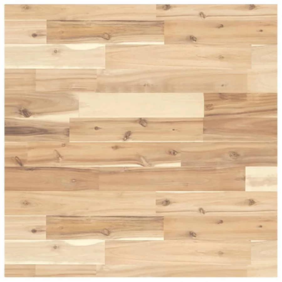 Étagère de vasque murale acier et bois massif d'acacia - 8