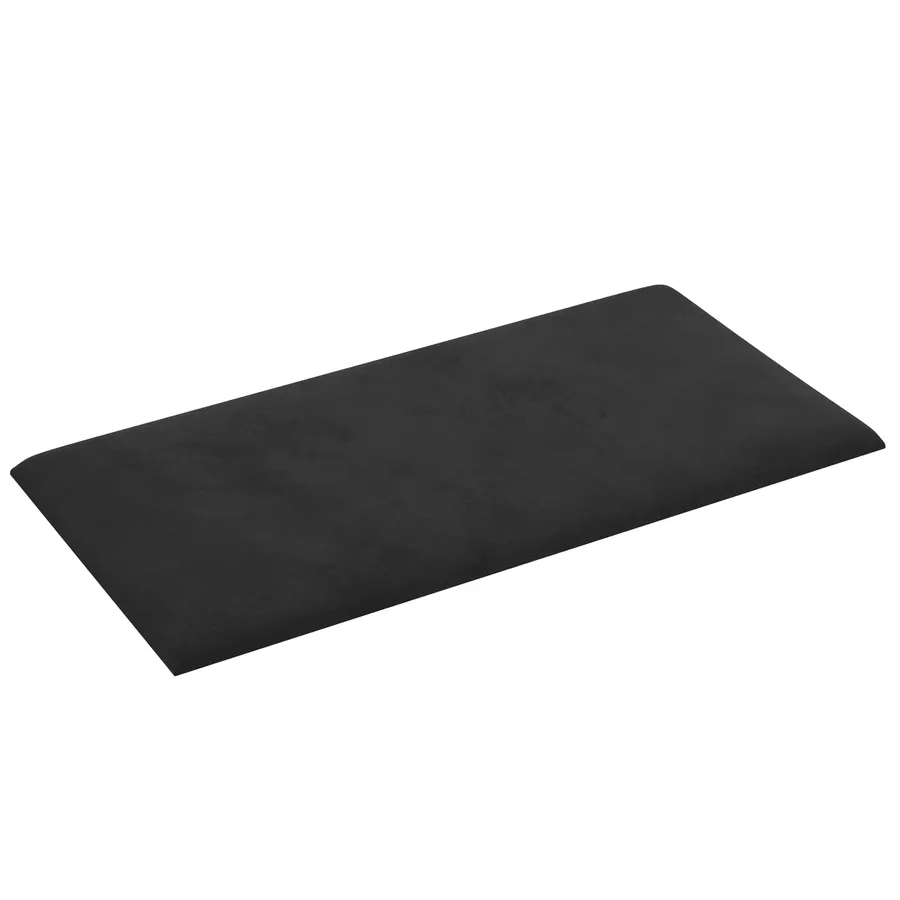 Tête de lit murale 12 pcs Noir Velours - 3