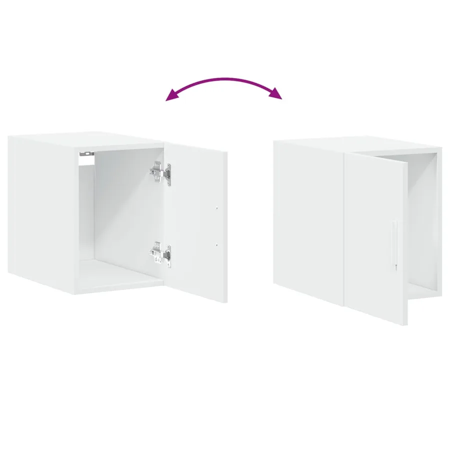 Armoire de rangement mince blanc 30x42,5x225 cm - 9