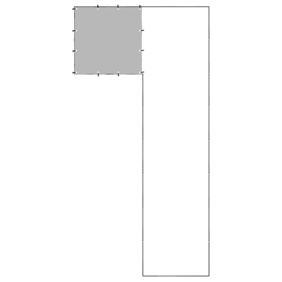 Chenil Noir 6,05 m² Acier - 5