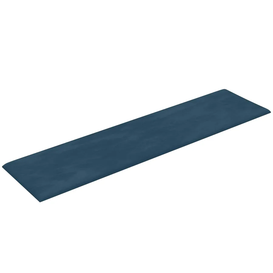 Tête de lit murale 12 pcs Bleu Velours - 3