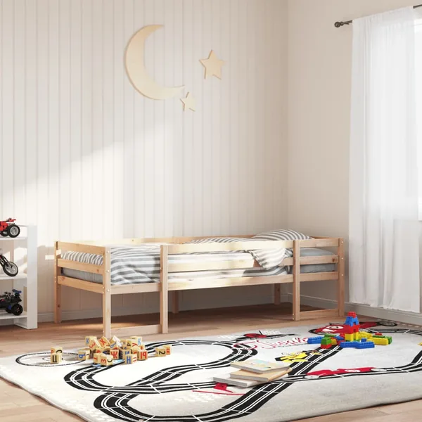 Cadre de lit pour enfants sans matelas 90x190 cm pin massif