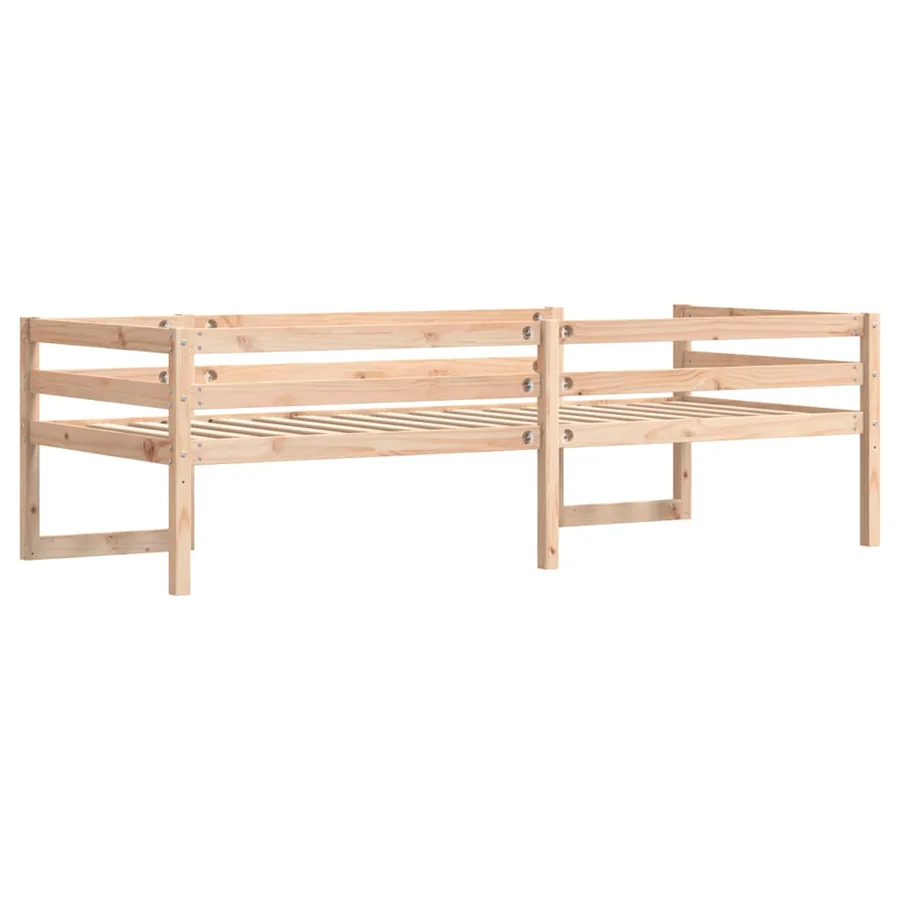 Cadre de lit pour enfants sans matelas 90x190 cm pin massif - 7